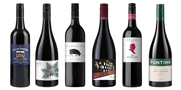Exclusive Aussie Reds Six Pack Exclusive Aussie Reds Six Pack