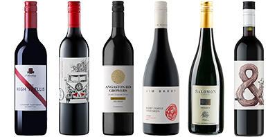 Aged Aussie Reds Six Aged Aussie Reds Six