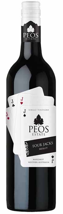 Peos Estate Four Jacks Manjimup Merlot 2020